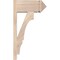 Ekena Millwork Balboa Arts & Crafts Smooth Outlooker, Douglas Fir, 7 1/2"W x 16"D x 28"H OUT08X16X28BOA03SDF - alternate 3